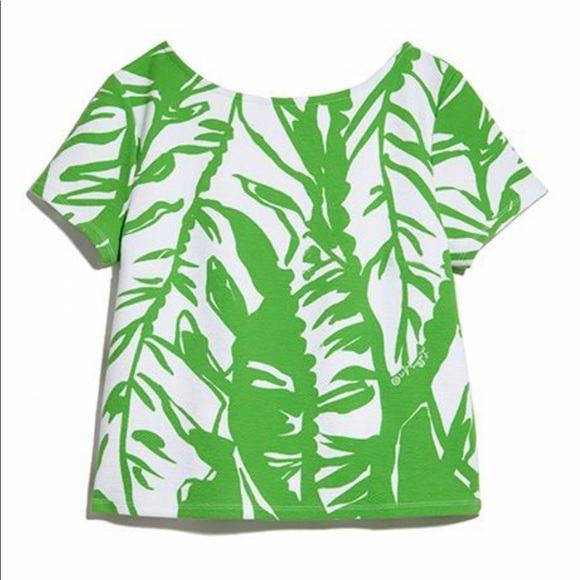 Lilly for Target palm crop top - Picture 2 of 5